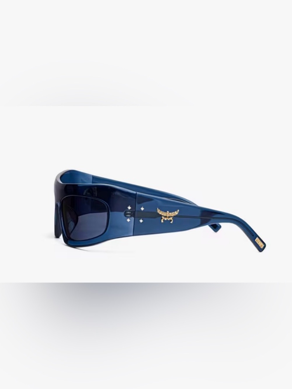 MCM BLUE 🩵UNISEX Sunglasses with Gold Accents